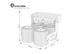 Светодиодные светильники-прожекторы направленного света Эколюмен Arena-380