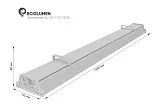 Светодиодный промышленный светильник Эколюмен AL-VS-150-1200