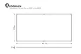 Светодиодный светильник Эколюмен Ритейл-Тетра-VS-300/4000х2000.6