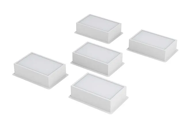 Светодиодный светильник Эколюмен ARM-Грильято-Домино-60-100х150.5