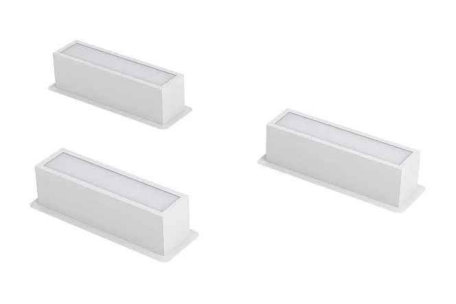 Светодиодный светильник Эколюмен ARM-Грильято-Домино-25-50х150.3