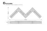 Светодиодный светильник Эколюмен Ритейл-Граффити-VS-40/300.4