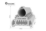 Светодиодный светильник Эколюмен УССL-LV-24V-165-Гроза