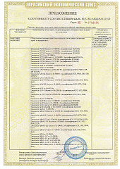 Сертификат Эколюмен AL-SZ-200-2000