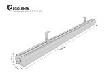 Светодиодный промышленный светильник Эколюмен ALM-VS-32/1000