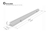 Светодиодные встраиваемые профильные светильники Эколюмен Ритейл-ARM-VS-50/1250