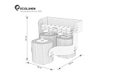 Светодиодные светильники-прожекторы направленного света Эколюмен Arena-280