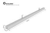 Светодиодный промышленный светильник Эколюмен ALM-VS-70/1500