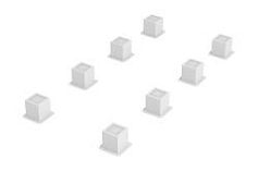 Эколюмен ARM-Грильято-Домино-25-50х50.8