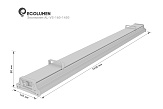 Светодиодный промышленный светильник Эколюмен AL-SZ-125-1450