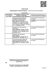 Сертификат Эколюмен УФ-30 - Березка