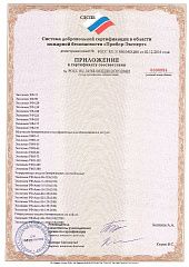 Сертификат Эколюмен УФС3